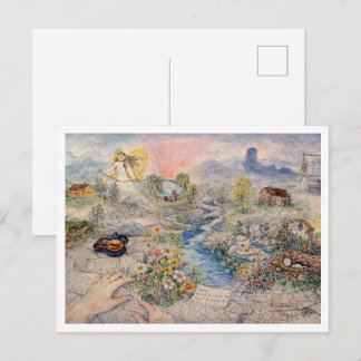 Imaginary Landscape Postcard