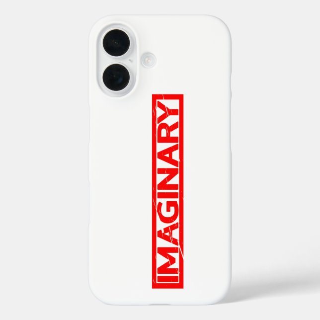 Imaginary Stamp Case-Mate iPhone Case (Back)