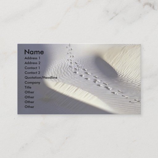Customizable Imagination Business Card Template