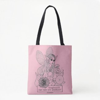 Imagination Can Take You Anywhere! Tote Bag