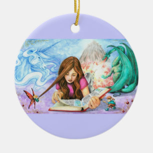 Imagination Ceramic Ornament