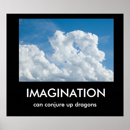 Imagination Demotivational Poster