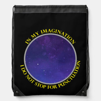 Imagination  drawstring bag