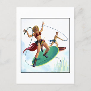 Imagination (Feb, 1954) Postcard