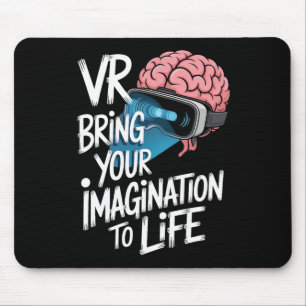 Imagination-fueled Vr Headset For Gamers And Kids Mouse Pad