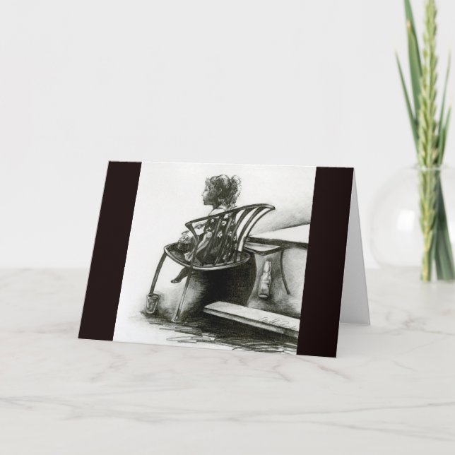 Imagination Fuels My Reality Greeting Card (Front)