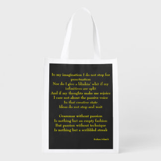 Imagination  grocery bag
