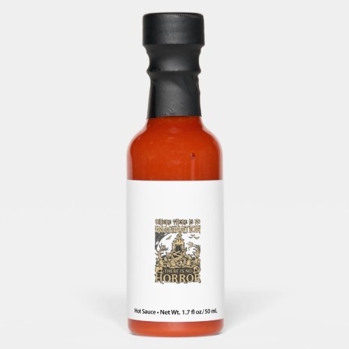 Imagination Horror Halloween Haunted House Cemeter Hot Sauces