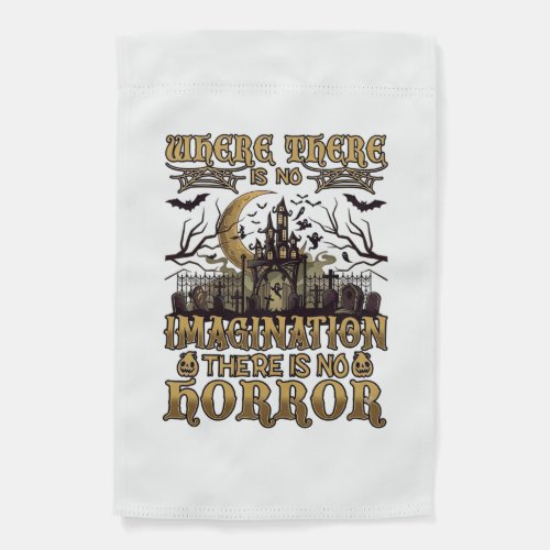 Imagination Horror Halloween Haunted House Graveya Garden Flag