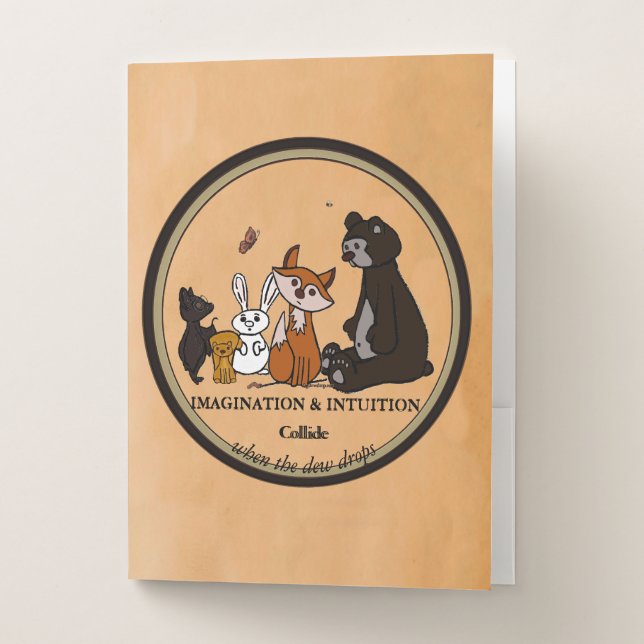 IMAGINATION & INTUITION Collide Pocket Folder  (Front)