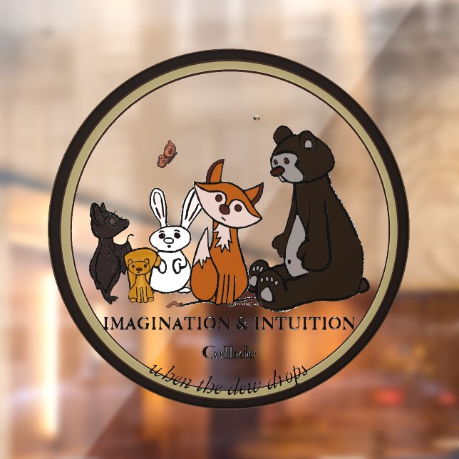 IMAGINATION & INTUITION Collide Window Cling (Sheet 2)