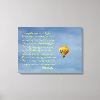 Imagination Phillis Wheatley Hot Air Balloon Sky Canvas Print