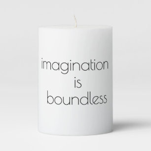 Imagination Pillar Candle