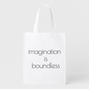 Imagination Reusable Grocery Bag