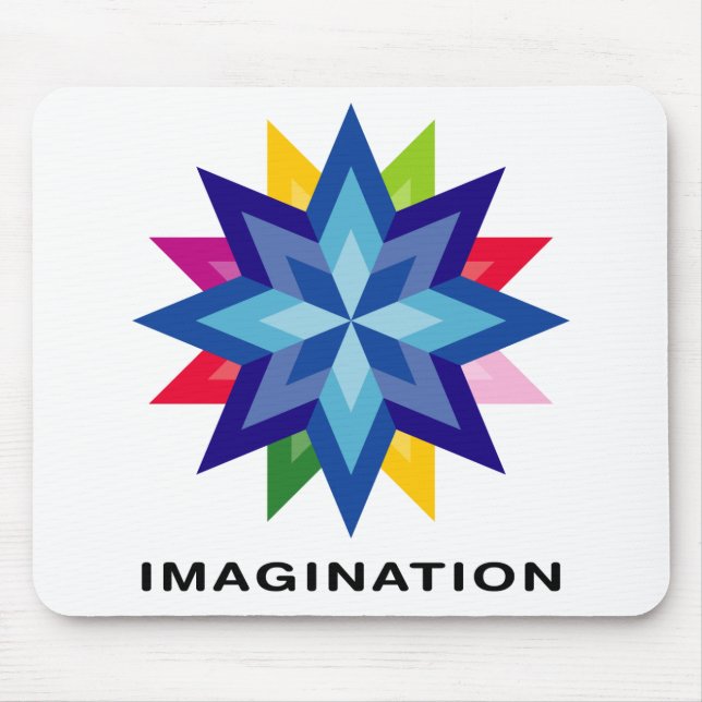 "Imagination Star" Mousepad (Front)