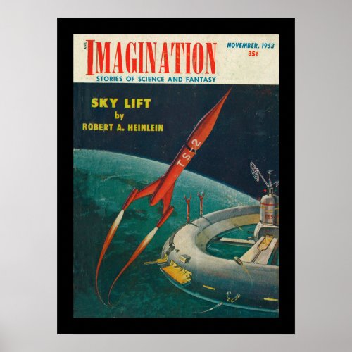 Imagination _ Vol 04 Nr 10_Pulp Art Poster