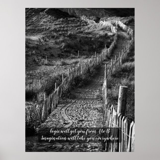 Imagination will take you everywhere poster (Front)