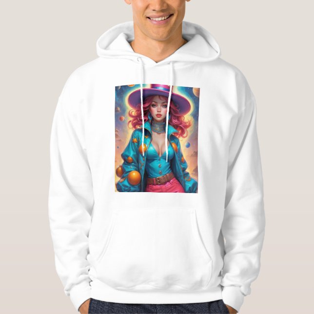 Imaginative splendor. Moisturizing attractive and  Hoodie (Front)