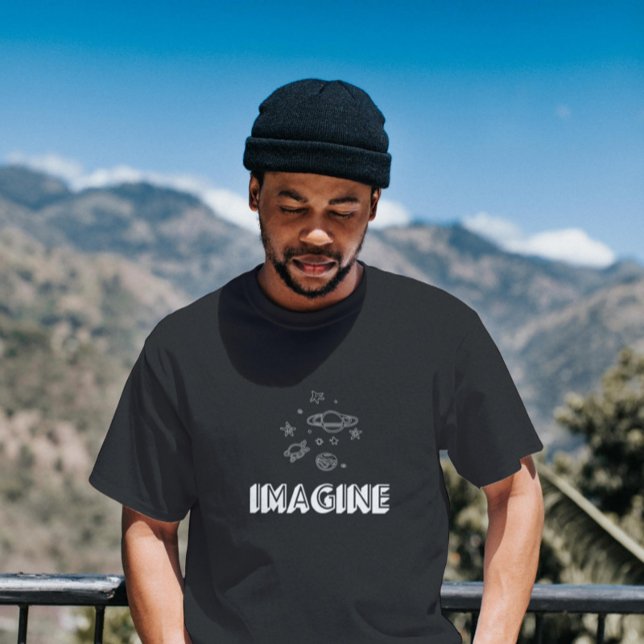Imagine 3d text design  T-Shirt (Creator Uploaded)