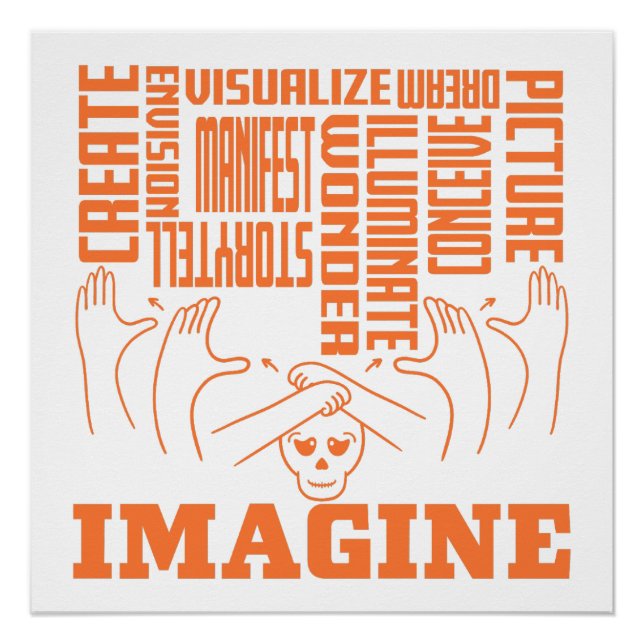 Imagine - ASL Design Poster (Front)