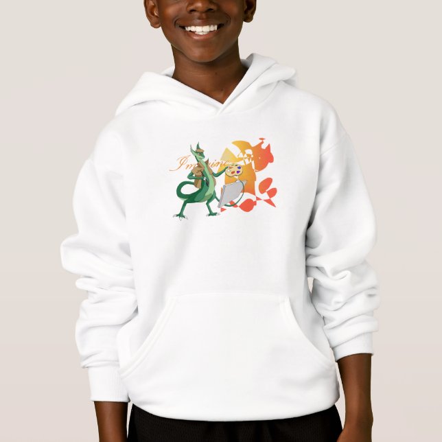 "Imagine" Dragon Painter Hoodie (Front)