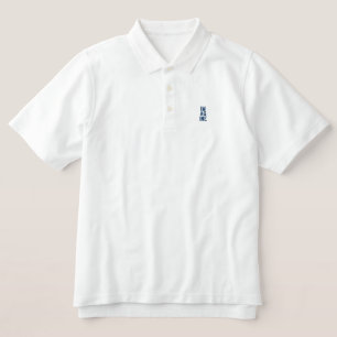 Imagine embroidered polo shirt