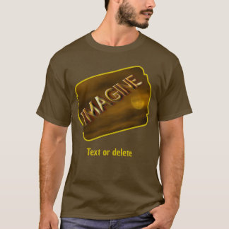 Imagine Fantasy Moon Inspirational T-Shirt