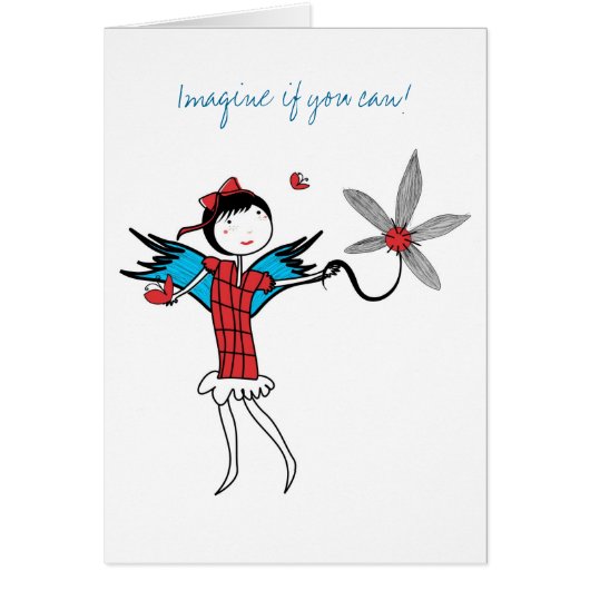 Imagine Flying Cards (Front)