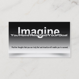 Imagine Goal Card
