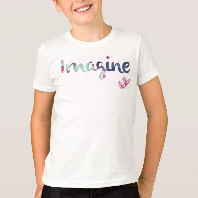 Imagine graphic print scribble t-shirt (Front)