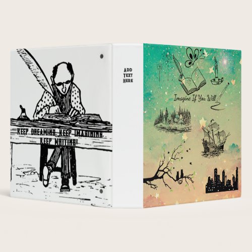 'Imagine If' Binder For Writers