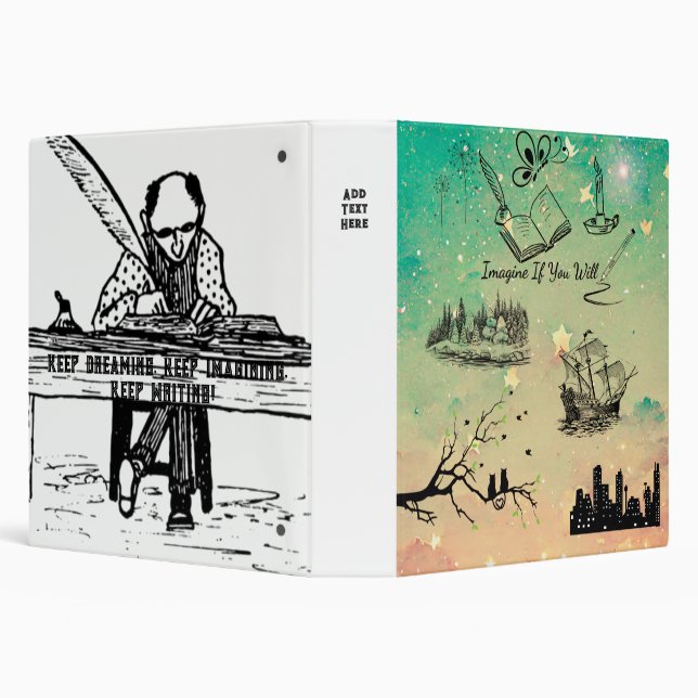 'Imagine If' Binder For Writers (Background)