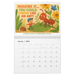 Imagine If… Kids’ Creative Imagination Calendar