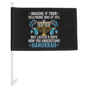 Imagine If Your Cell Phone Was At 10% But Lasted 8 Car Flag