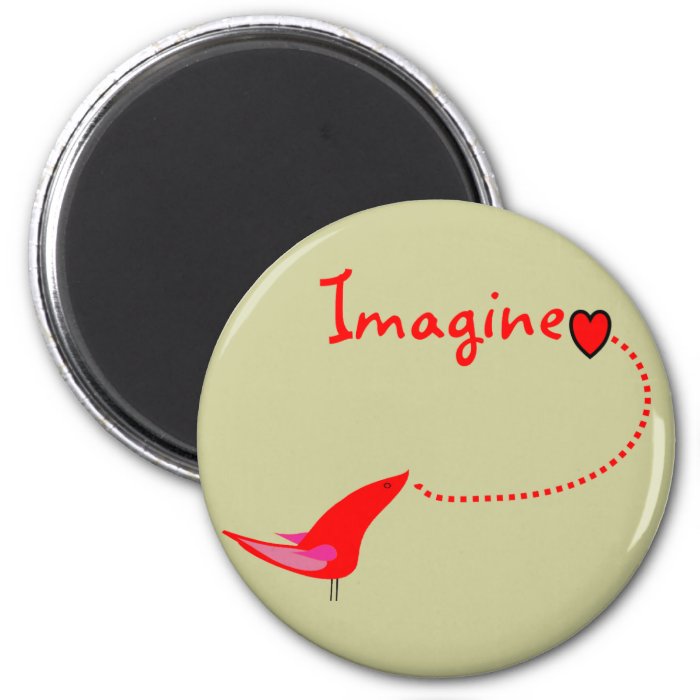 "Imagine"   John Gifts Refrigerator Magnets