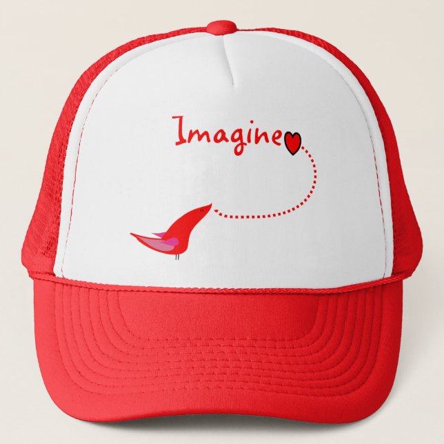 "Imagine"---John Gifts Trucker Hat (Front)