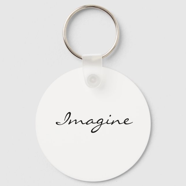 Imagine Keychain (Front)