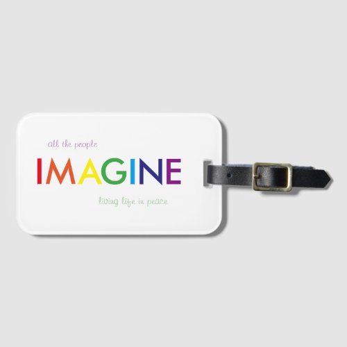 Imagine Luggage Tag