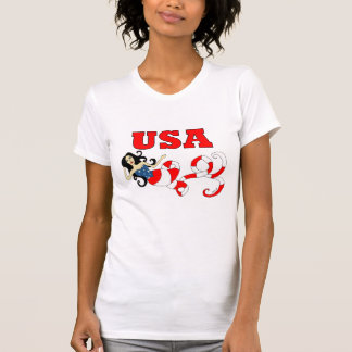 Imagine Mermaid USA T-Shirt