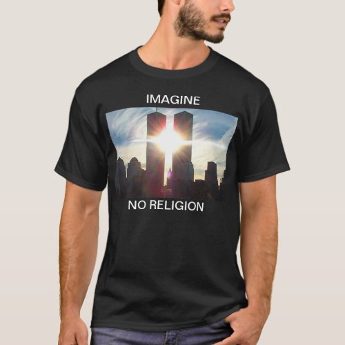 Imagine No Religion Dark T T_Shirt