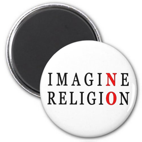 Imagine No Religion Magnet