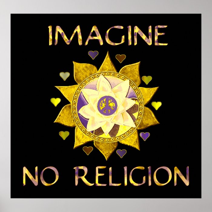 Imagine No Religion Poster