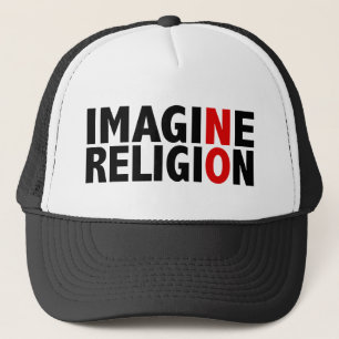 Imagine No Religion Trucker Hat