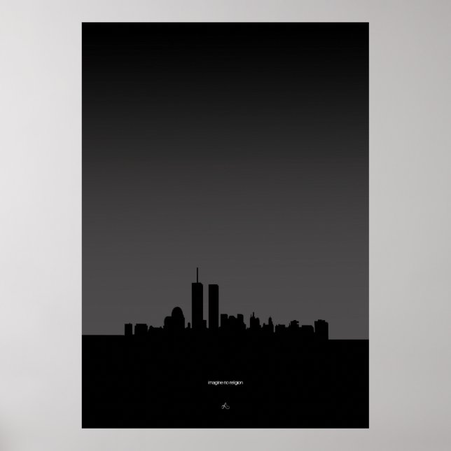 imagine No Religion World trade center Poster (Front)