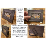 Imagine Peace Central Park Photo Frame Ornament  Poster