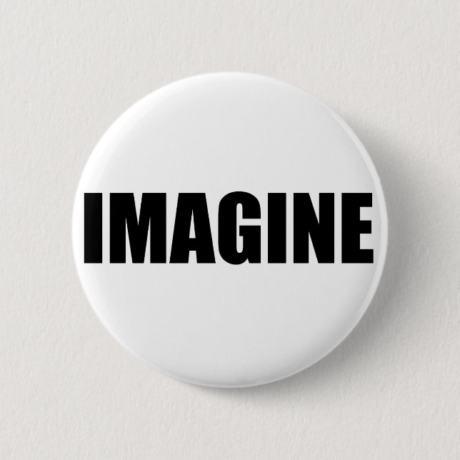 IMAGINE PINBACK BUTTON (Front)