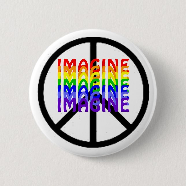 IMAGINE PINBACK BUTTON (Front)