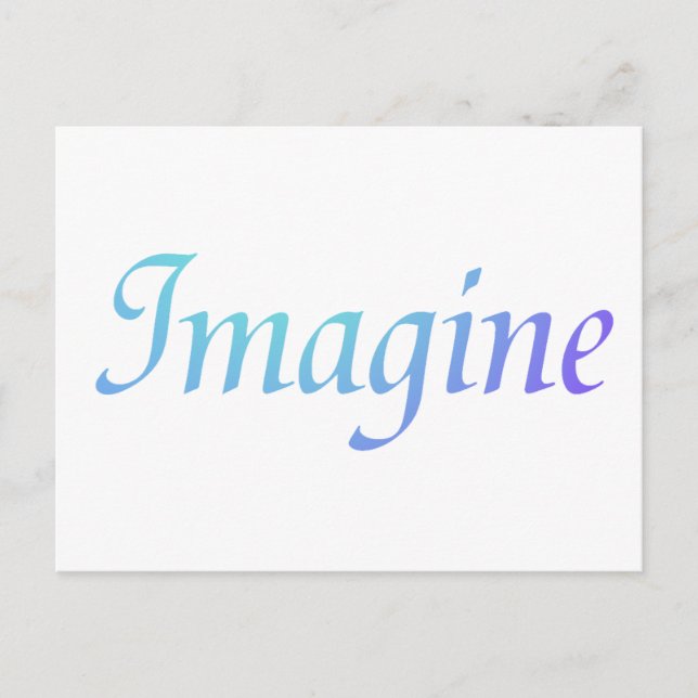 Imagine Postcard (Front)
