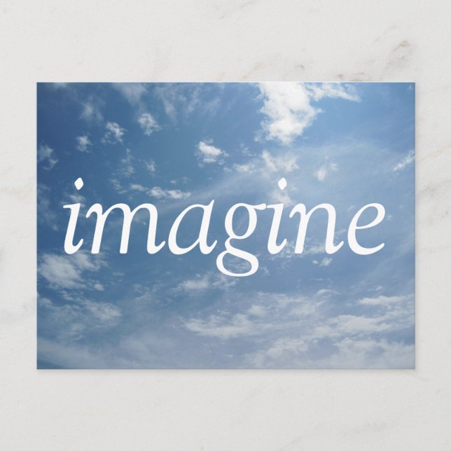 Imagine Postcard (Front)