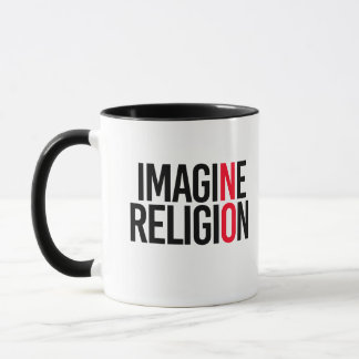 IMAGINE RELIGION - NO - - Pro-Science - Mug